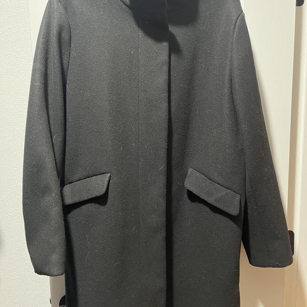 High Collar Wool Coat